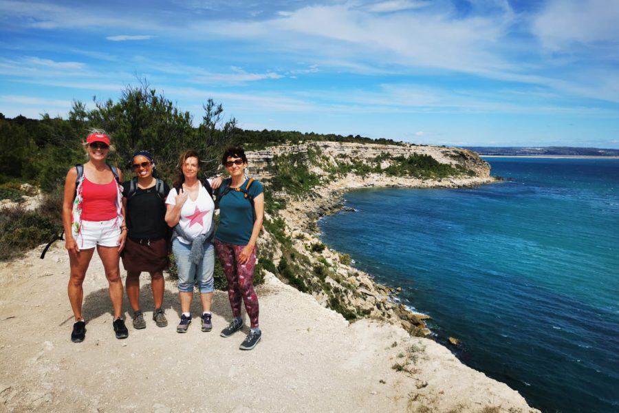 beau temps rando maritime et bien sûre baignade